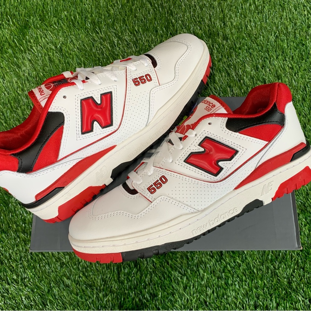 New Balance 550 White Red